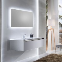 Мебель для ванной комнаты Sanvit Кубэ -1 120 белый глянец
