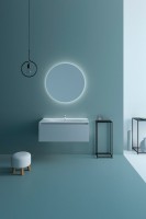 Мебель для ванной комнаты Sanvit Кубэ -1 120 белый глянец