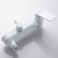 Душевая система / Тропический душ со смесителем Shevanik S4136C, белый