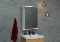 Зеркало-шкаф CONTINENT Allure R 55х80 с подсветкой