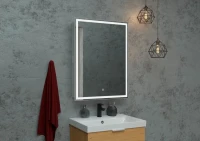 Зеркало-шкаф CONTINENT Allure R 55х80 с подсветкой