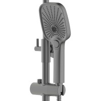 Душевая стойка AZARIO Escaro AZ-K2374GR серый графит