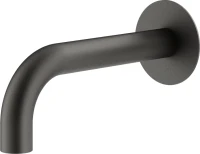 Излив Plumberia Selection Ixo SPT0060GR для ванны, матовый графит
