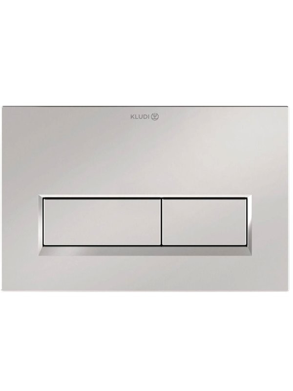 Кнопка смыва для унитаза Kludi Unifix 32PP0105 пластик, цвет хром