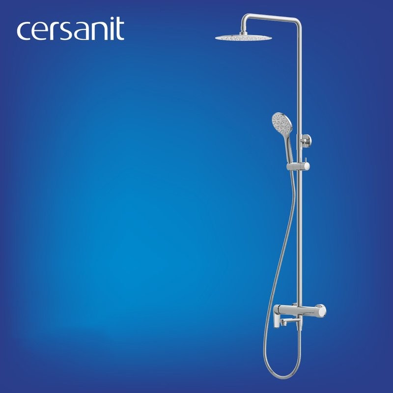 Душевая стойка Cersanit Модуо (Moduo) 64314 хром