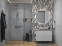 Душевая стойка Cersanit Модуо (Moduo) 64314 хром