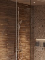 Душевая стойка Cersanit Модуо (Moduo) 64314 хром