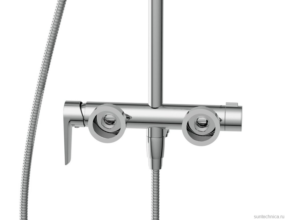 Душевая стойка Cersanit Модуо (Moduo) 64314 хром