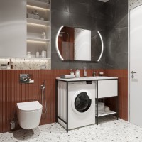 Кнопка смыва для унитаза DIWO 7312 пластик, цвет хром