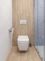 Кнопка смыва для унитаза DIWO 7312 пластик, цвет хром