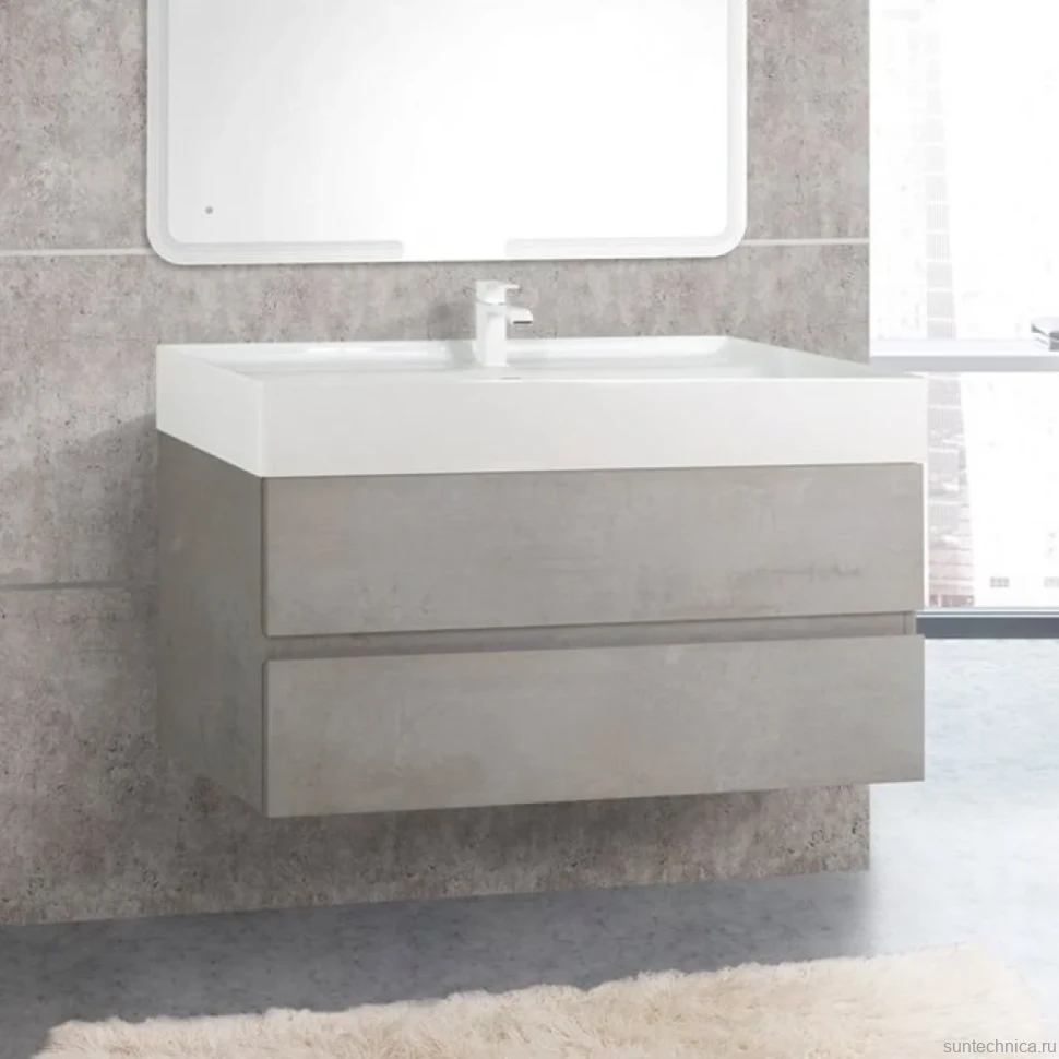 Тумба под раковину Cezares Molveno 46 100 beton