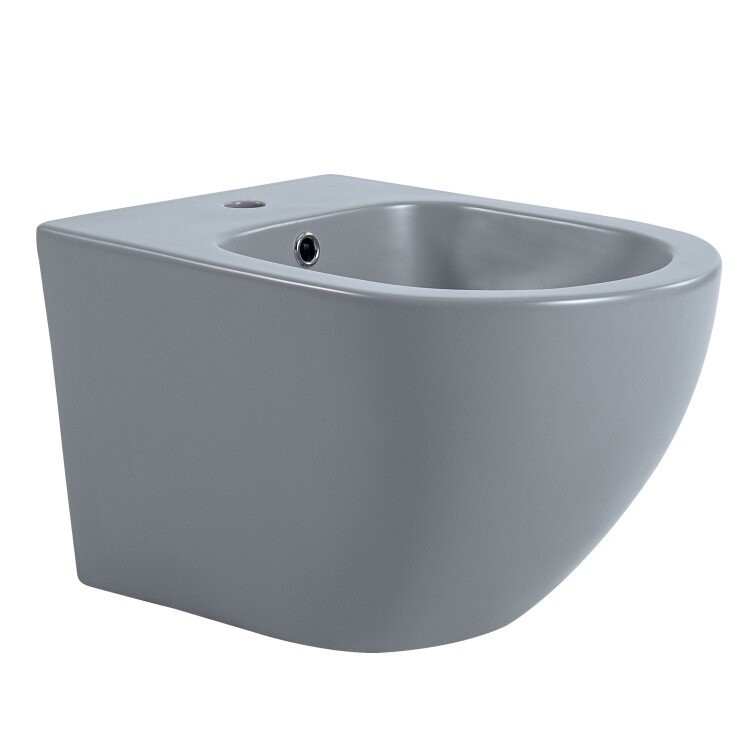 Биде подвесное Splendy Light LI10852V1DM матовое серое