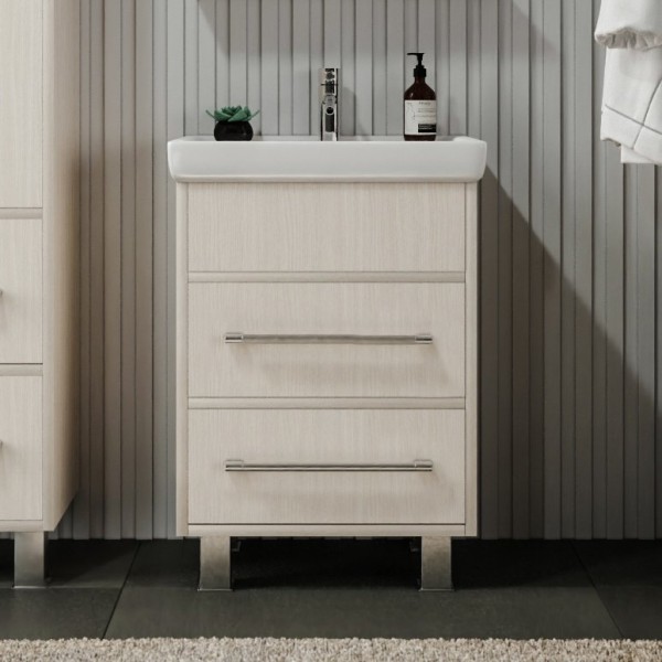 Тумба под раковину Бриклаер Чили Чили 55 светлая лиственница С