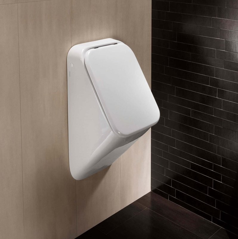 Писсуар подвесной Hatria Fusion Q Fusion Q белый, с крышкой