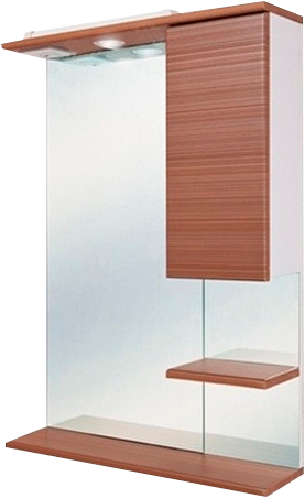 Зеркало Onika Элита R 60 штрокс коричневый