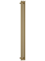 Полотенцесушитель электрический Сунержа Терция 4.0 051-0883-1506 150x15 см, подключение справа, скрытое подключение справа, состаренная латунь, I-образный