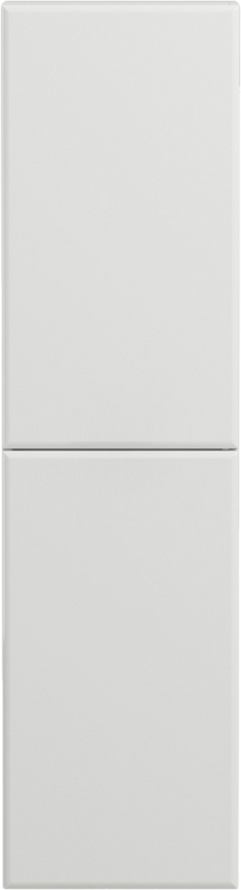 Шкаф пенал для ванной Cezares Eco 40 универсальный ручки сатиновое золото, bianco lucido