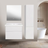 Мебель для ванной комнаты ASB-Woodline Гранада 80 белая
