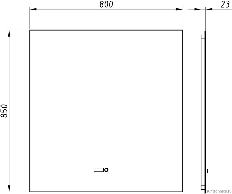 Мебель для ванной комнаты ASB-Woodline Гранада 80 белая
