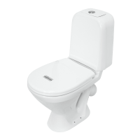 Унитаз-компакт напольный Sanita Самарская комфорт глянцевый белый Унитаз-компакт напольный Sanita Самарская комфорт глянцевый белый