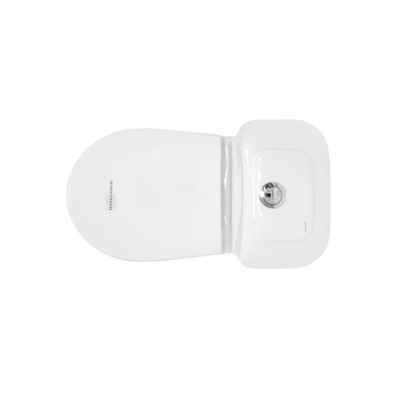 Унитаз-компакт напольный Sanita Самарская комфорт глянцевый белый