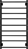 Полотенцесушитель электрический Secado Модена 2 105x55 см, скрытое подключение слева, матовый черный, лесенка