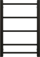 Полотенцесушитель водяной Grota Simple 60x43, RAL9005 черный матовый