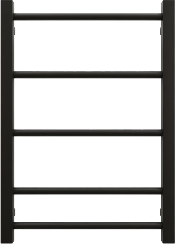 Полотенцесушитель водяной Grota Simple 60x43, RAL9005 черный матовый