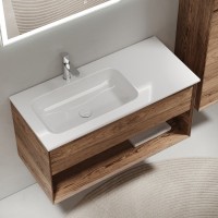 Мебель для ванной комнаты Sancos Marmi 1.0 100 L дуб чарльстон