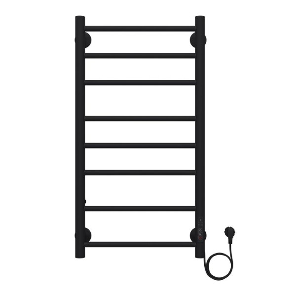 Полотенцесушитель электрический Azario PARMA 400/800 черный AZ10848B