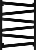 Полотенцесушитель электрический Secado Мирано плюс 85x55 см, подключение слева, матовый черный, лесенка