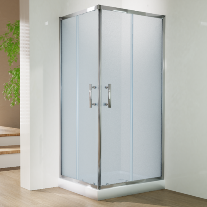 Душевой уголок Esbano ESR-8022C 100x80, с поддоном