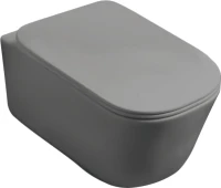 Унитаз подвесной Kerasan Tribeca 511459 grigio matt Унитаз подвесной Kerasan Tribeca 511459 grigio matt