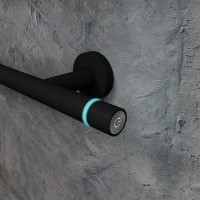 Полотенцесушитель электрический Bauedge E AF0037 53x41 черный матовый