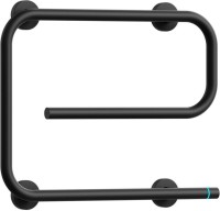 Полотенцесушитель электрический Bauedge E AF0037 53x41 черный матовый