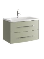 Тумба под раковину без столешницы Aqwella 5 stars Neringa 80 подвесная, шалфей зеленый