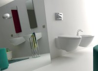 Биде подвесное Kerasan Aquatech 372401*1