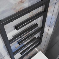 Полотенцесушитель электрический Altasan ЛабиринтПроф 80х50 графит