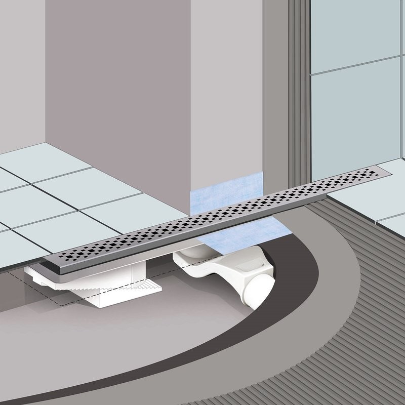 Душевой трап (лоток) Berges B1 Keramik 090119 80 см