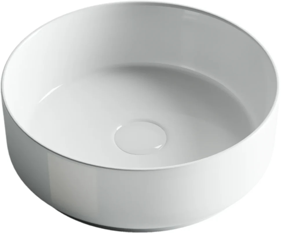 Тумба с раковиной Sancos Snob R 100 см, bianco, столешница бежевая, раковина CN5001