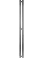 Полотенцесушитель водяной Secado Сандриго 2К 1500/70 150x10 см, графит, I-образный