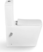 Унитаз-компакт напольный SantiLine SL-5017SM-BD безободковый, с микролифтом, с функцией биде