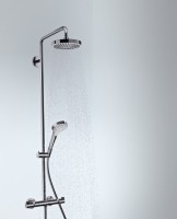 Душевая стойка Hansgrohe Croma 2jet Select S 180 27253400 с термостатом