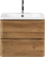 Мебель для ванной комнаты BelBagno Albano 60 подвесная, rovere rustico