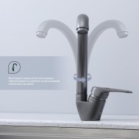 Смеситель для кухни Splenka S202.41.07, серый