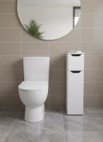 Тумба в туалет Sanflor 20 белая Тумба в туалет Sanflor 20 белая