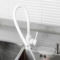 Смеситель для кухни Frap F40994-8 белый