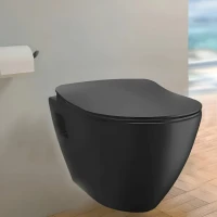 Унитаз подвесной Creavit Free FE320.H0100 черный Унитаз подвесной Creavit Free FE320.H0100 черный