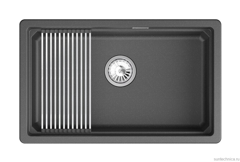 Мойка кухонная Granula Kitchen Space 7303iU черная