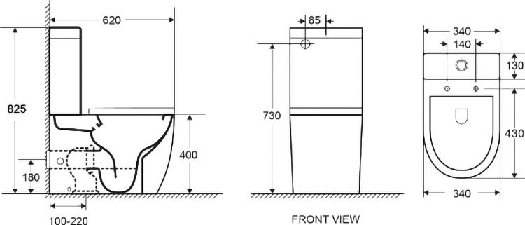 Унитаз-компакт напольный Weltwasser WW Merzbach 011GL-WT безободковый, с микролифтом, слив торнадо, белый глянцевый